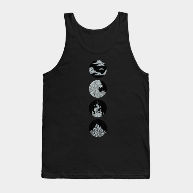 Element Of Earth Tank Top by SimplifyCrative